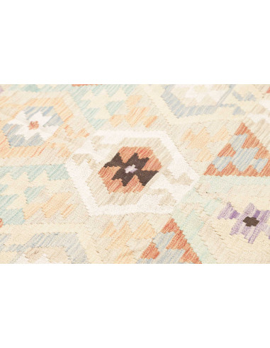 Rug Killim 149x201 Pastel Multicolor With Light
