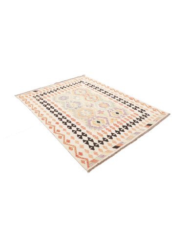 Tappeto Killim Afgahnistan 150x196 Crema Pesca