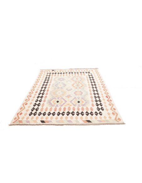 Rug Killim 150x196 Cream Peach