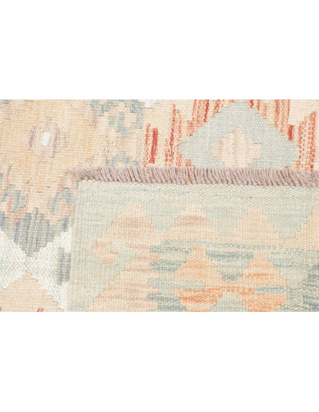 Rug Killim 122x179 Off-white Terracotta Orange