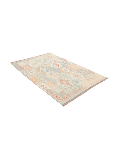 Tappeto Killim Afgahnistan 125x183 Azzurro Tenu