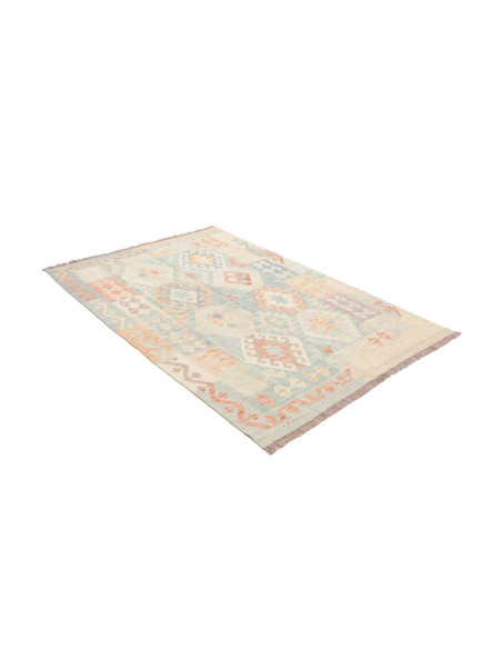Tappeto Killim Afgahnistan 125x183 Azzurro Tenu