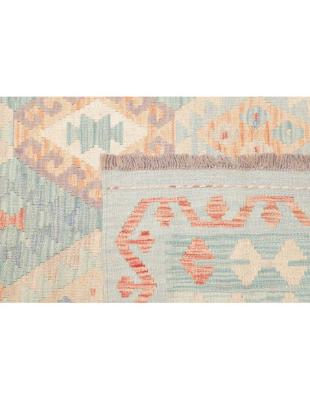 Tappeto Killim Afgahnistan 125x183 Azzurro Tenu