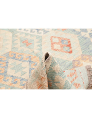 Tappeto Killim Afgahnistan 125x183 Azzurro Tenu