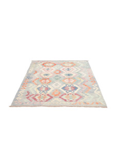 Tappeto Killim Afgahnistan 133x174 Azzurro Ciel 2