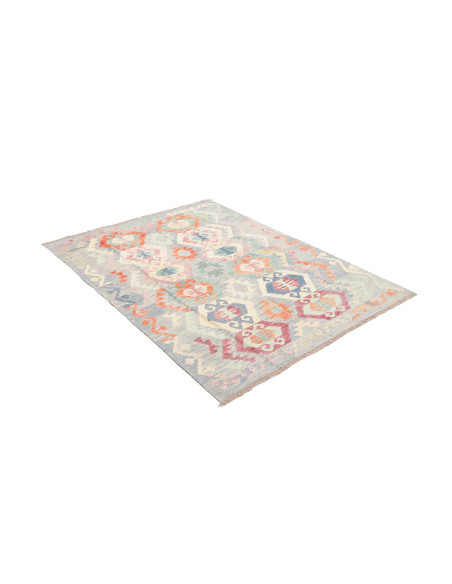 Tappeto Killim Afgahnistan 133x174 Azzurro Ciel