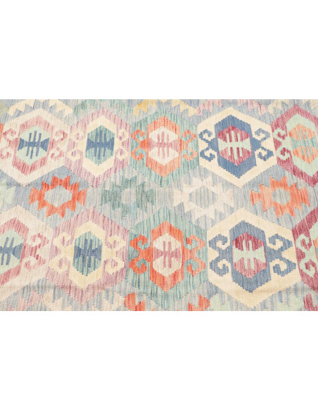 Rug Killim 133x174 Sky Blue