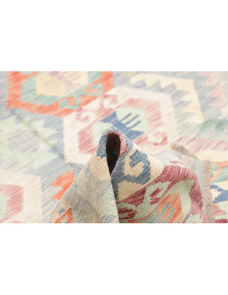 Rug Killim 133x174 Sky Blue
