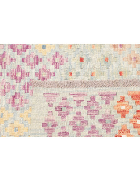 Rug Killim 127x175 Pastel Blue Multicolor