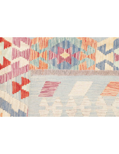 Rug Killim 127x174 Sky Blue