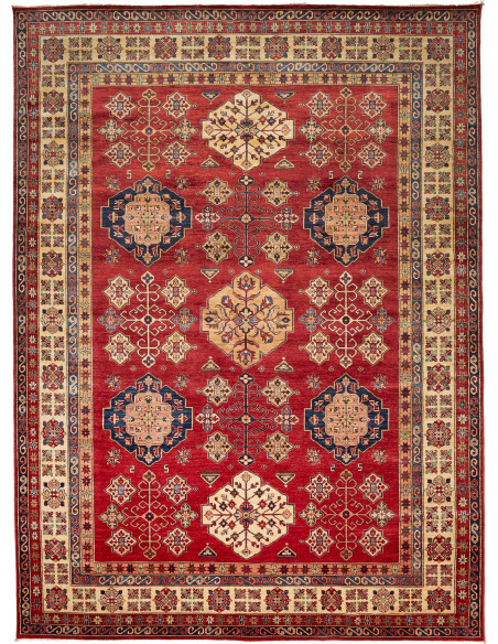 Kazak Fine 293x398 Cm Kazak Fine, Pakistan, Hand-carded Wool