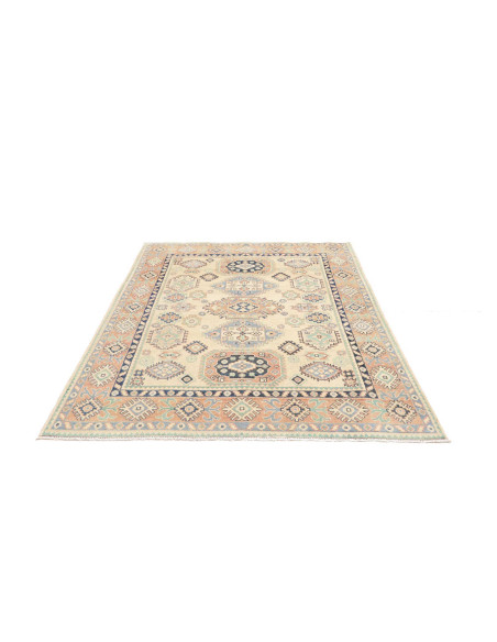 Rug Kazak Co 152x200 Cream Powder Blue