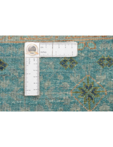 Rug Mamlouk Pakistan 150x202 Turquoise Olive Gr