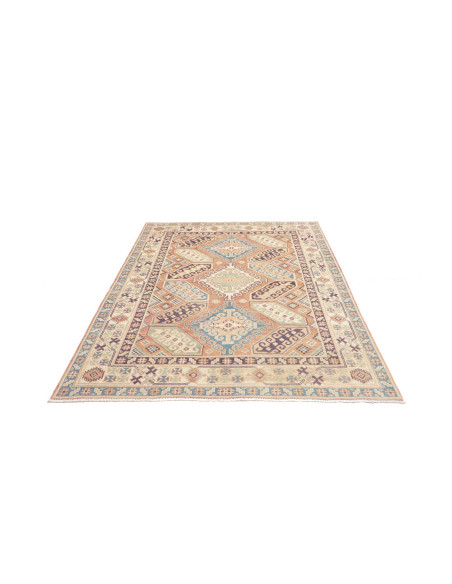 Tappeto Kazak Co Afgahnistan 153x210 Terracotta
