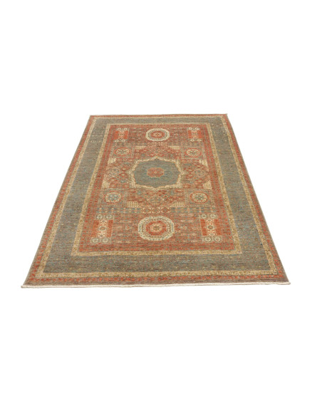 Tappeto Mamlouk Pakistan 127x189 Rosso Terracot