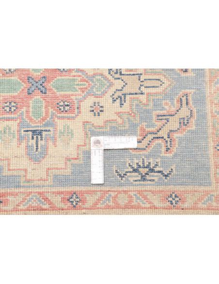 Tappeto Kazak Co Afgahnistan 101x150 Azzurro Ci
