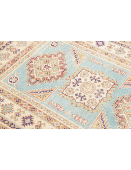 Rug Kazak Co 103x143 Muted Aqua Cream