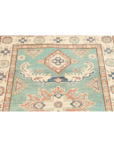 Rug Kazak Co 82x126 Aqua Cream