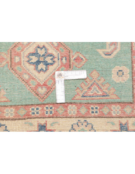 Rug Kazak Co 82x126 Aqua Cream