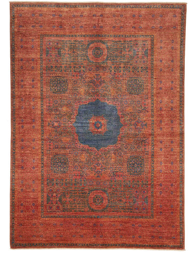 Rug Mamlouk Pakistan 173x244 Terracotta Red Ind