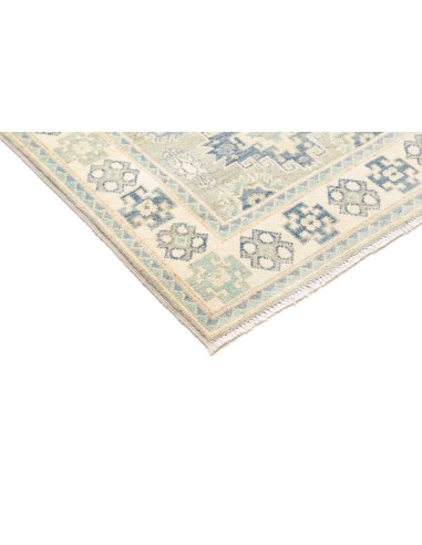Rug Kazak Co 78x291 Blue And Light Beige