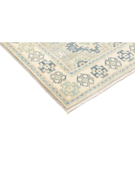 Rug Kazak Co 78x291 Blue And Light Beige