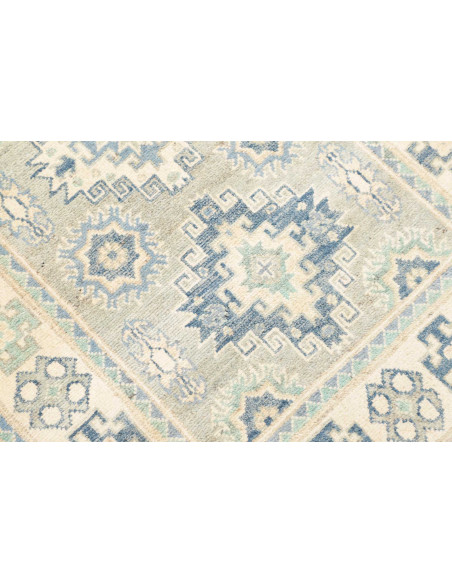 Rug Kazak Co 78x291 Blue And Light Beige