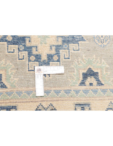 Rug Kazak Co 78x291 Blue And Light Beige