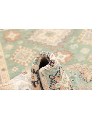 Rug Kazak Co 122x179 Pastel Teal Cream