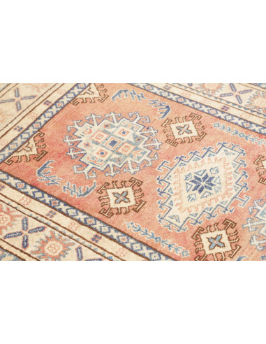 Rug Kazak Co 100x147 Terracotta Blue