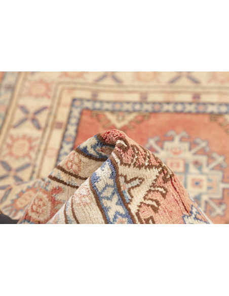 Rug Kazak Co 100x147 Terracotta Blue