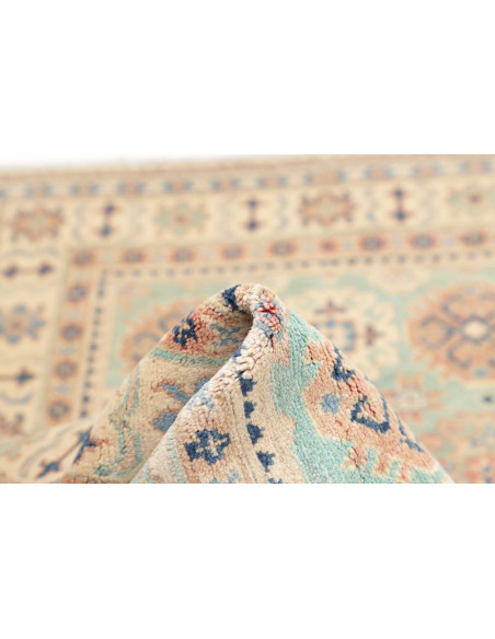 Tappeto Kazak Co Afgahnistan 100x151 Verde Acqu