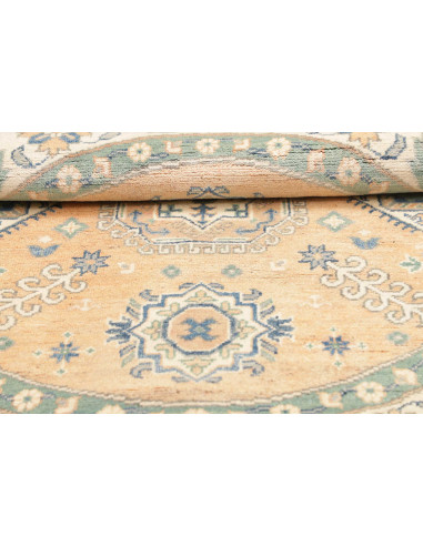 Rug Kazak Co 148x148 Light Peach Blue