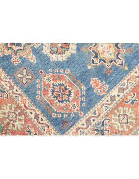 Rug Kazak Co 117x185 Cerulean Blue Terracotta