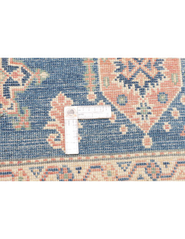 Rug Kazak Co 117x185 Cerulean Blue Terracotta