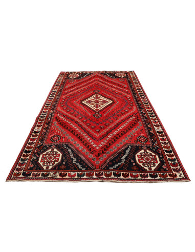 Shiraz 177x280 Cm Shiraz, Persia, Hand-carded Wool, Cotton