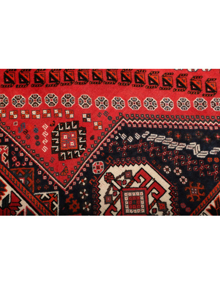 Shiraz 177x280 Cm Shiraz, Persia, Hand-carded Wool, Cotton