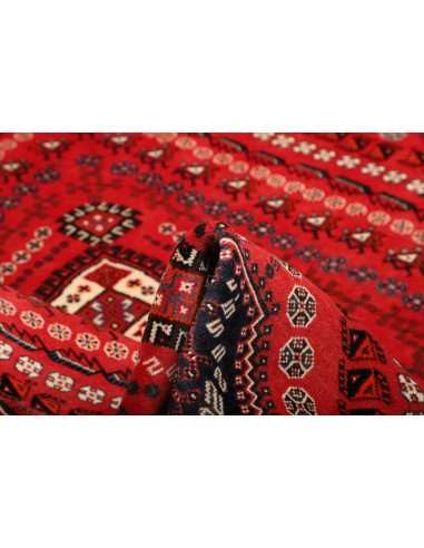 Shiraz 177x280 Cm Shiraz, Persia, Hand-carded Wool, Cotton