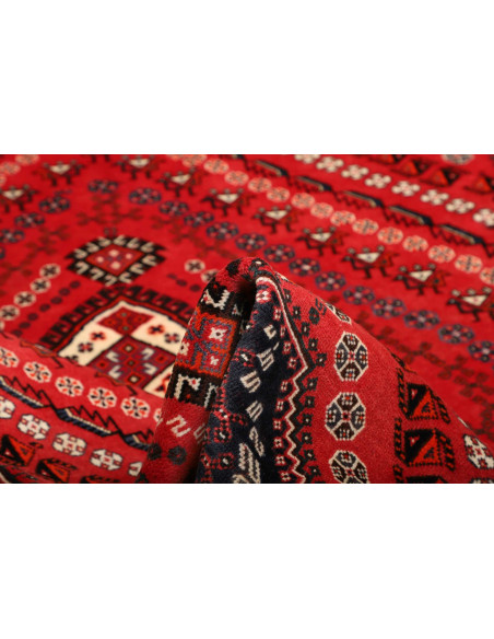 Shiraz 177x280 Cm Shiraz, Persia, Hand-carded Wool, Cotton