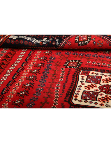 Shiraz 177x280 Cm Shiraz, Persia, Hand-carded Wool, Cotton