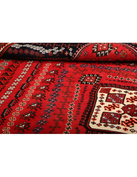Shiraz 177x280 Cm Shiraz, Persia, Hand-carded Wool, Cotton