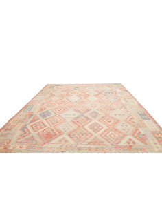 Rug Killim 318x392 Terracotta Sky Blue 2