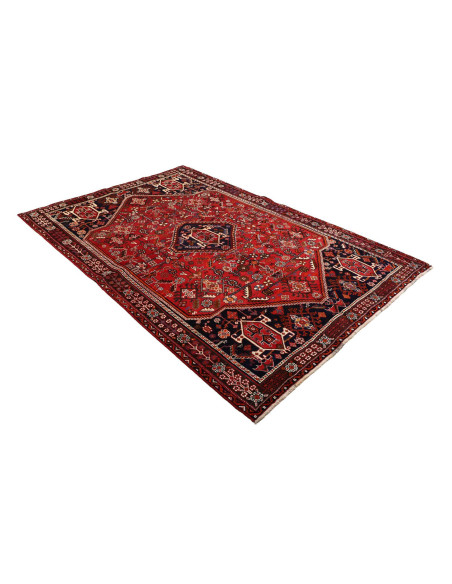 Shiraz 160x252 Cm Shiraz Persia Lana Cardata A Mano ordito