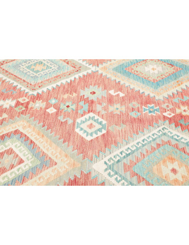 Rug Kilim Afghanistan 204x299 Terracotta Pink S