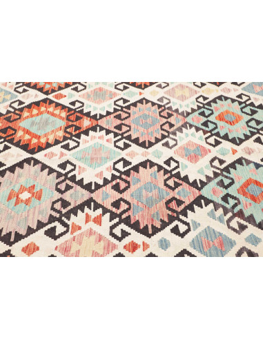 Tappeto Kilim Afghanistan 203x292 Arancio Terra