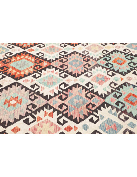 Tappeto Kilim Afghanistan 203x292 Arancio Terra