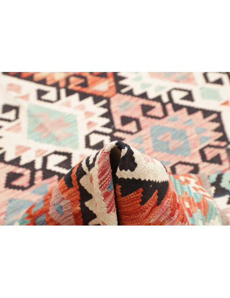 Tappeto Kilim Afghanistan 203x292 Arancio Terra