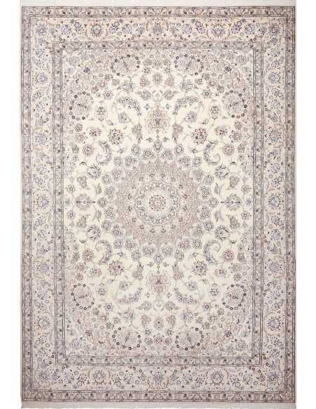 Nain 9la 246x360 Cm Nain 9la Persia Hand-spun Wool And Silk