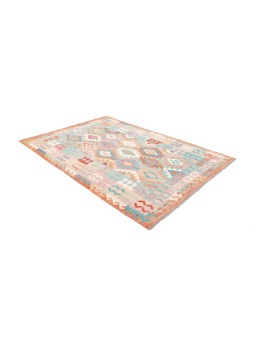 Tappeto Kilim Afghanistan 170x250 Azzurro Paste