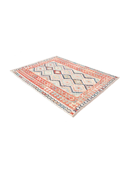 Rug Kilim Afghanistan 153x206 Coral Terracotta